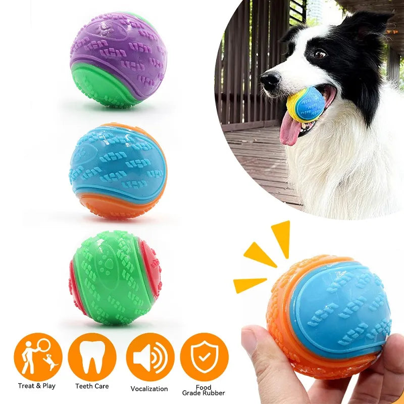 Dogs  Interactive Toys Soft TPR Toys for Dog Pet Teeth Cleaning Bite