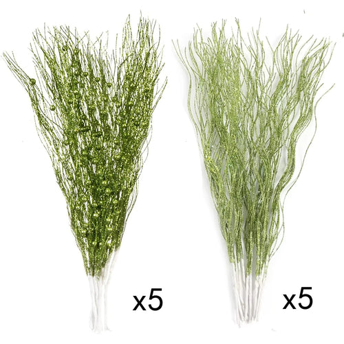 10 szt. Sztuczny bukiet jagód na choinkę