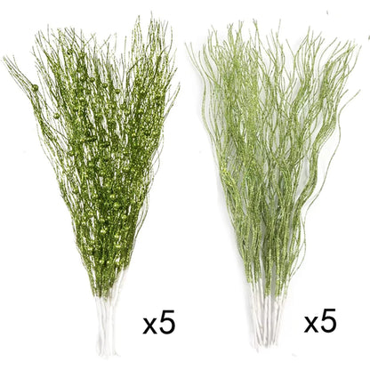 10 szt. Sztuczny bukiet jagód na choinkę